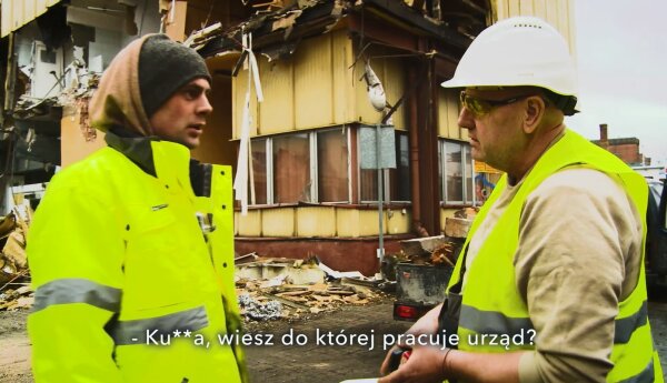 "Nie zdąży uciec tą koparką, jak to poleci"